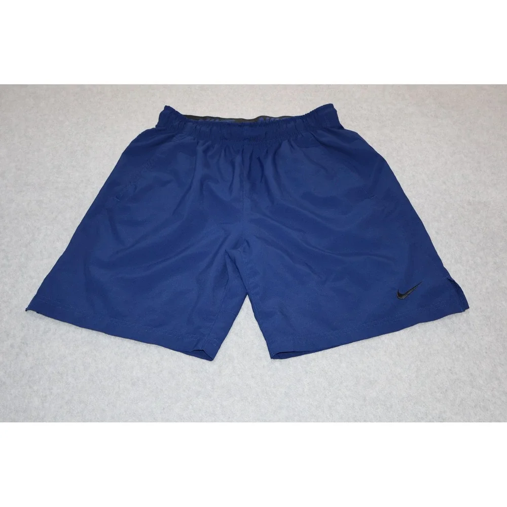 Nike Dri-FIT Shorts Mens Medium Blue Athletic 7